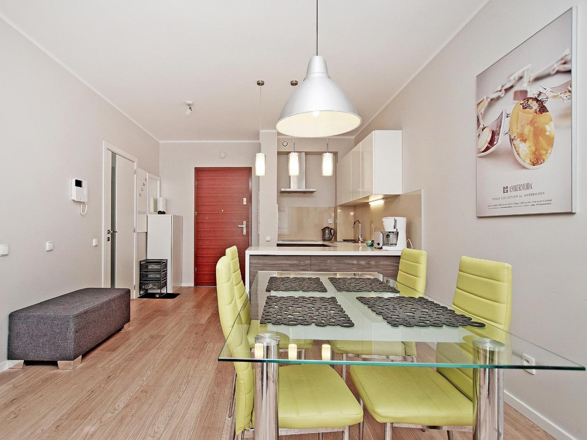 Apartments By The River In Gdansk With Pool, Sauna & Gym By Noclegi Renters — Foto’s 2